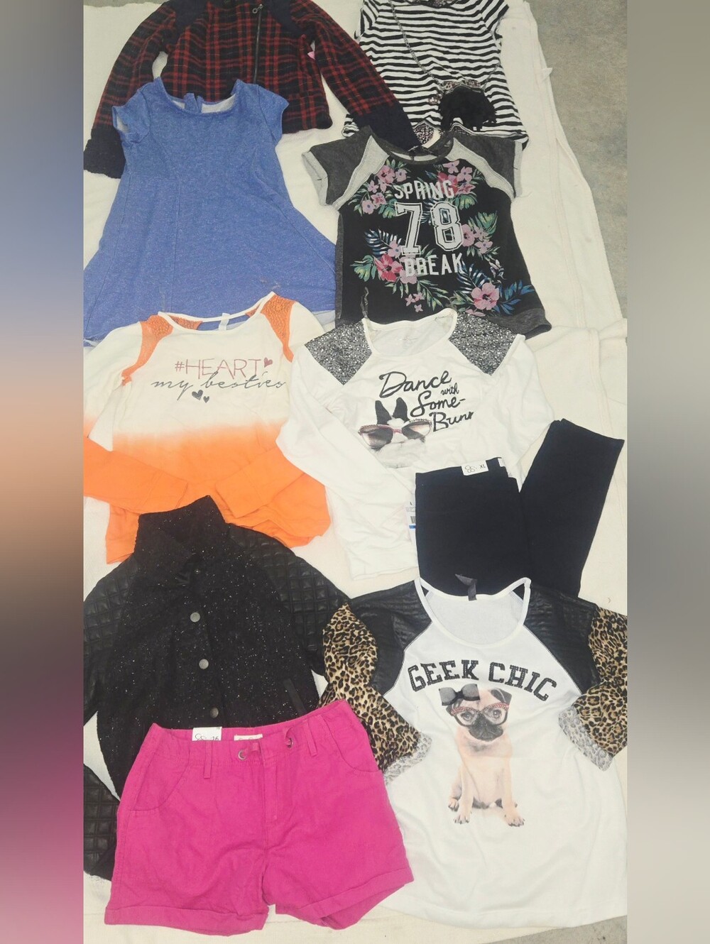 Girls Clothing Lot Size Large XL